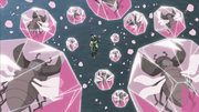Insetos de Shino aprisionados