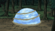 Kaiten has the shape of a sphere. Just like Rasengan.