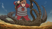 Chōji Gigante lutando contra Escorpião Gigante.png