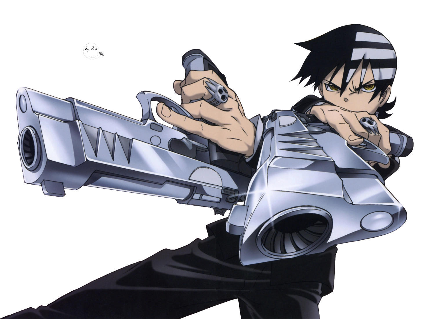 Steel Release Impervious Guns Naruto Fanon Wiki Fandom Powered By 