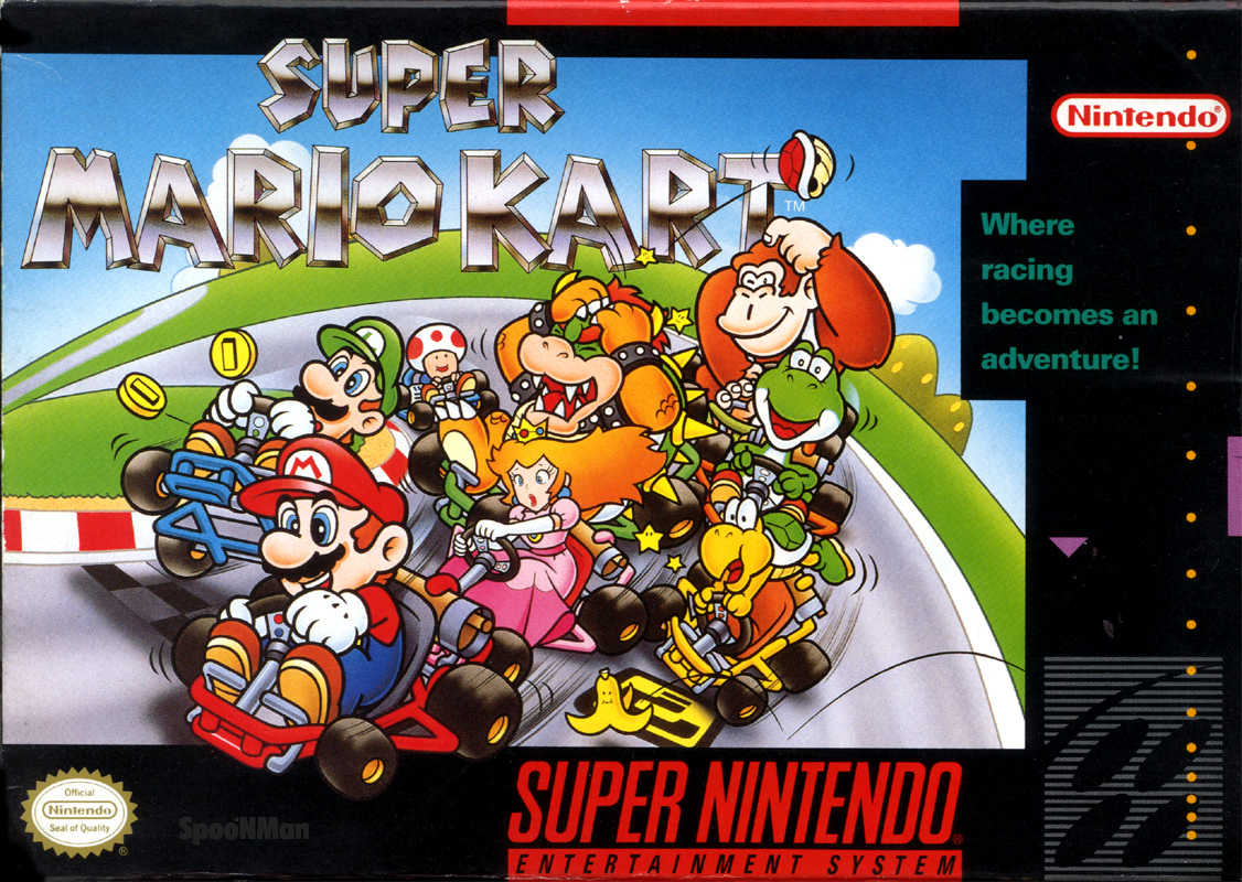 Image result for snes super mario kart yoshi