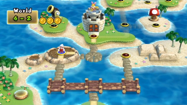 Super Mario Bros Wii World 4