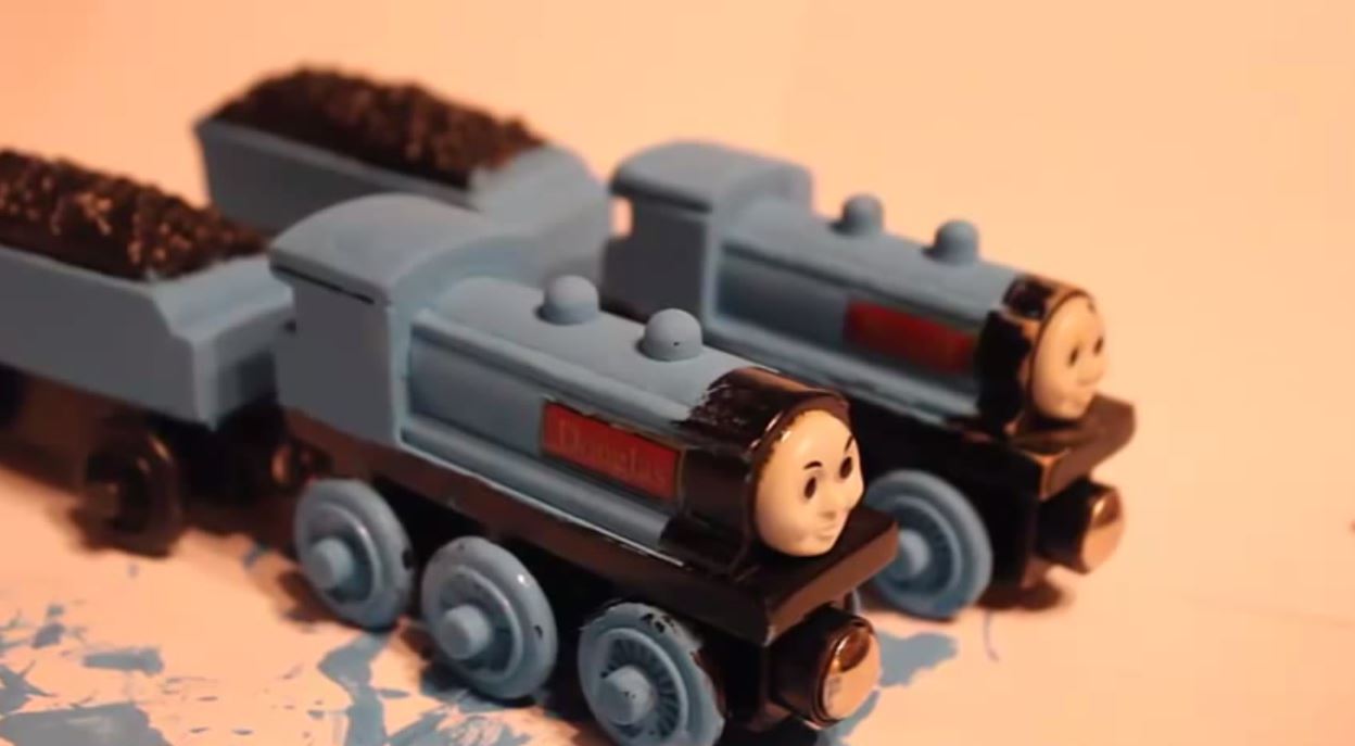 thomas and friends wooden railway donald and douglas