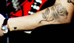 Harry rose tattoo