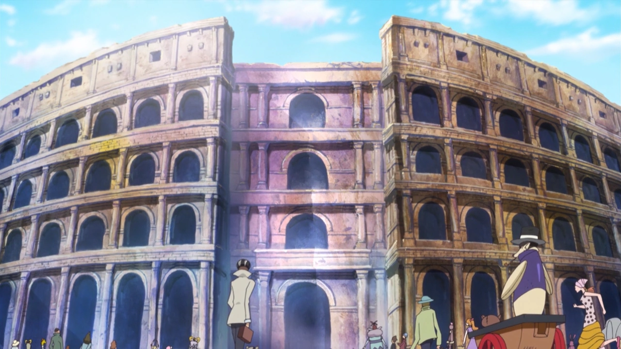 Corrida Colosseum Wikia One Piece FANDOM powered by Wikia