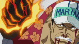 Shanks akainu.gif