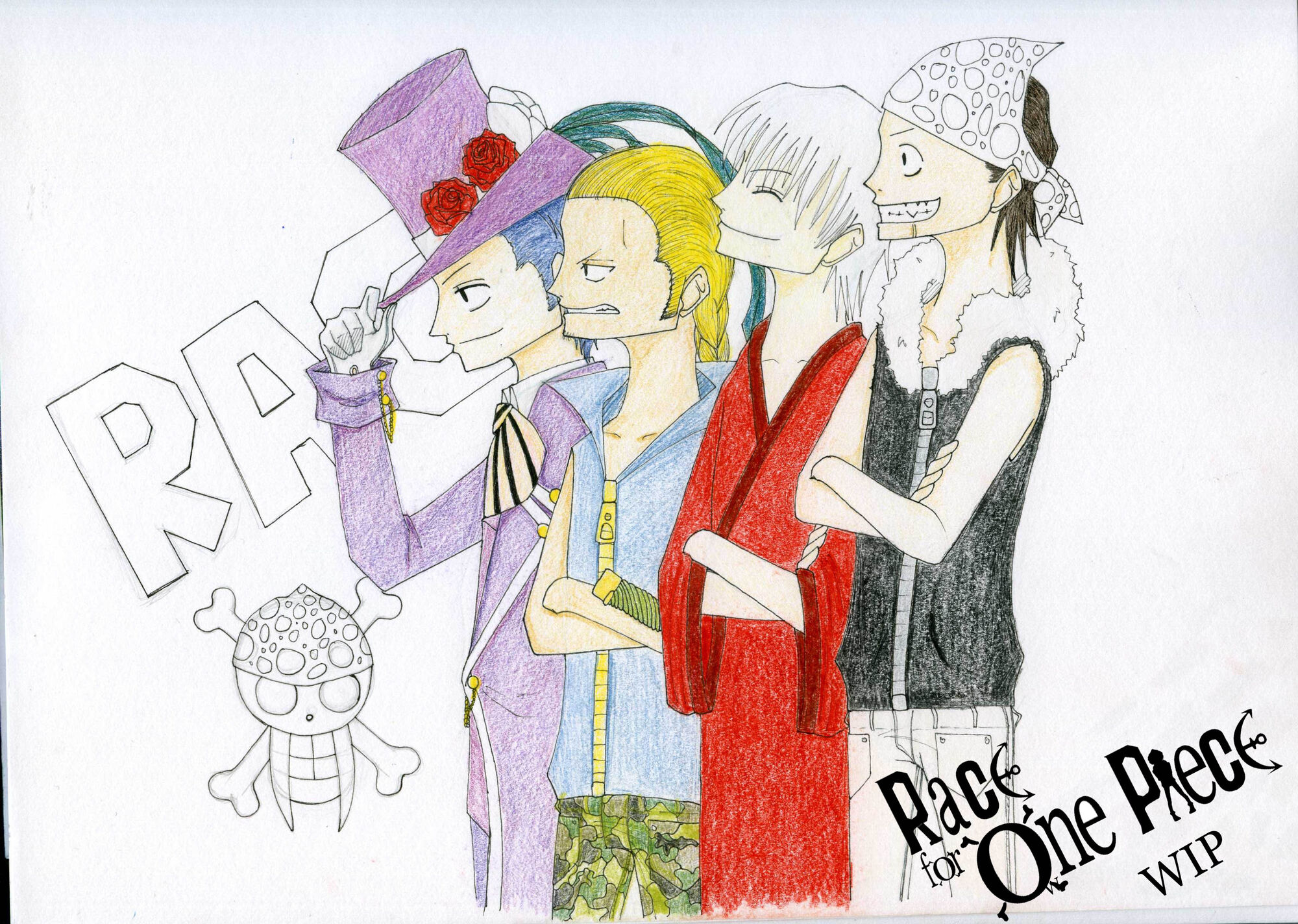 Race for One Piece One Piece Fan Fiction Wiki Fandom powered by Wikia