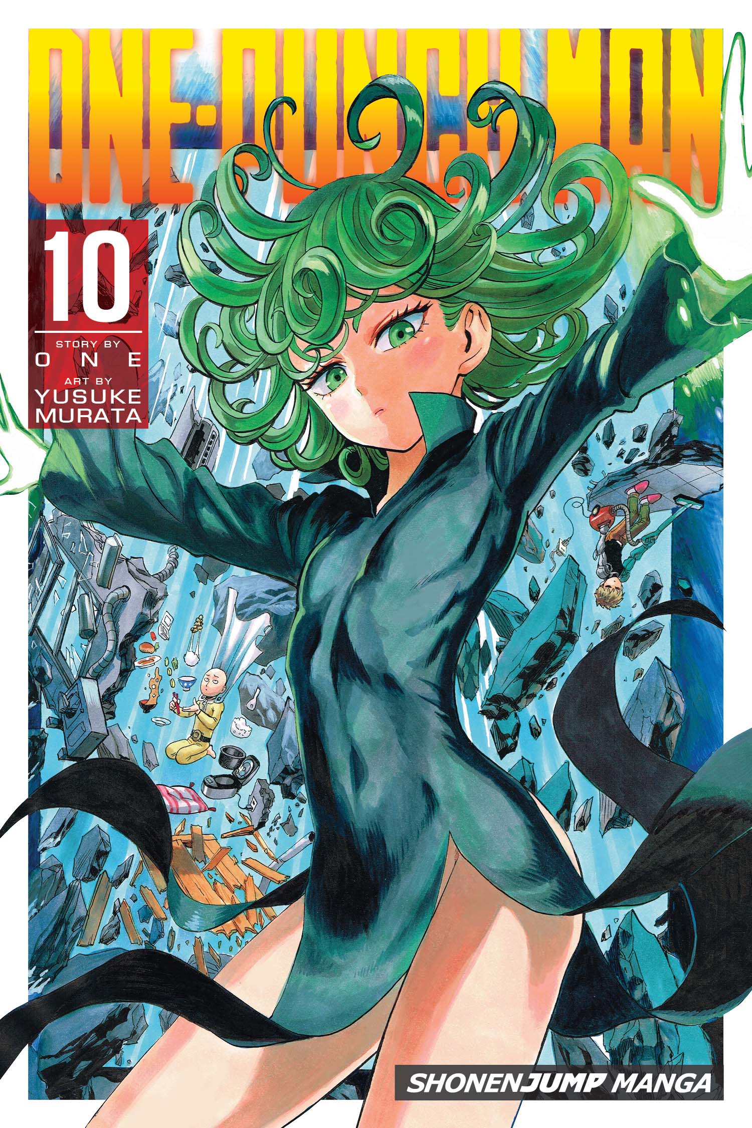 One Punch Man Volume 10 breaks 500k sales, 2nd highest selling manga