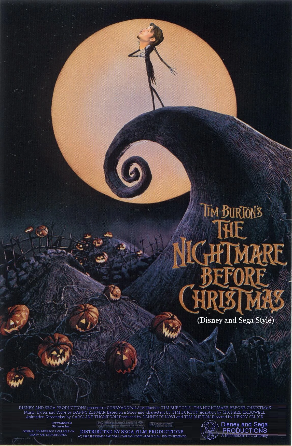 The Nightmare Before Christmas (Disney and Sega Style) The Parody