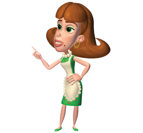 Clipart for u: jimmy neutron
