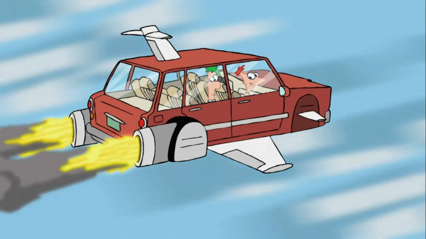 The FlynnFletcher car Phineas and Ferb Wiki Fandom