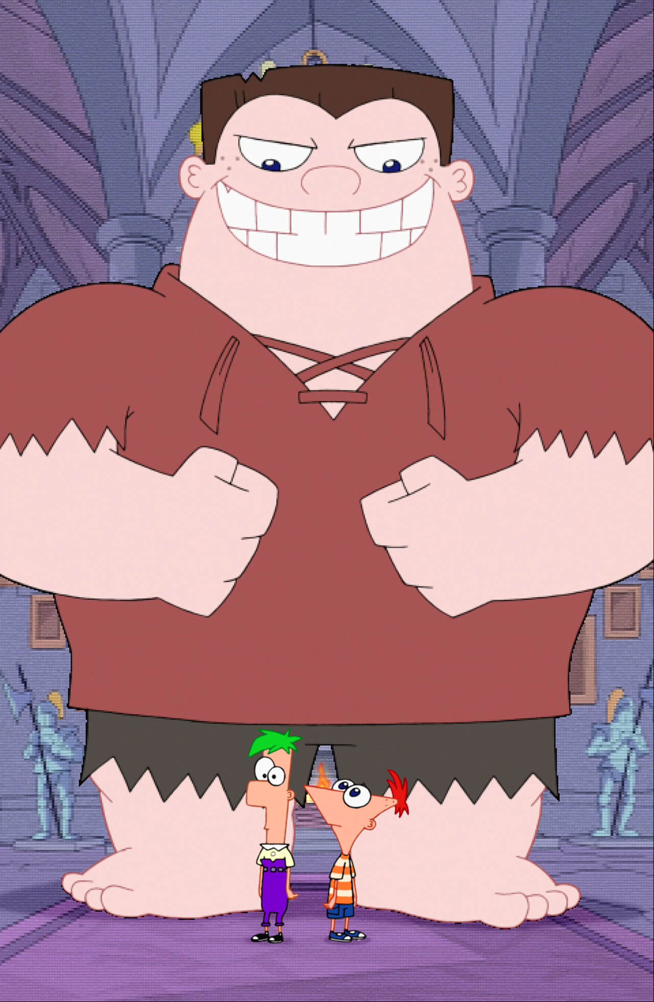 Image Giant Buford.jpg Phineas and Ferb Wiki FANDOM powered by Wikia
