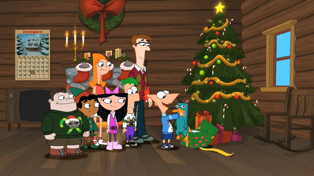 Resultado de imagem para Phineas e Ferb especial de natal
