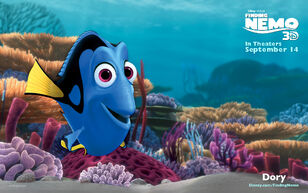 Dory from Finding Nemo and it's sequel, Finding Dory, is a tried and true yellow hat thinker. Even with her short term memory loss clouding her brain and causing her to constantly lose the many memories of her life, she always has a positive outlook and makes sure to