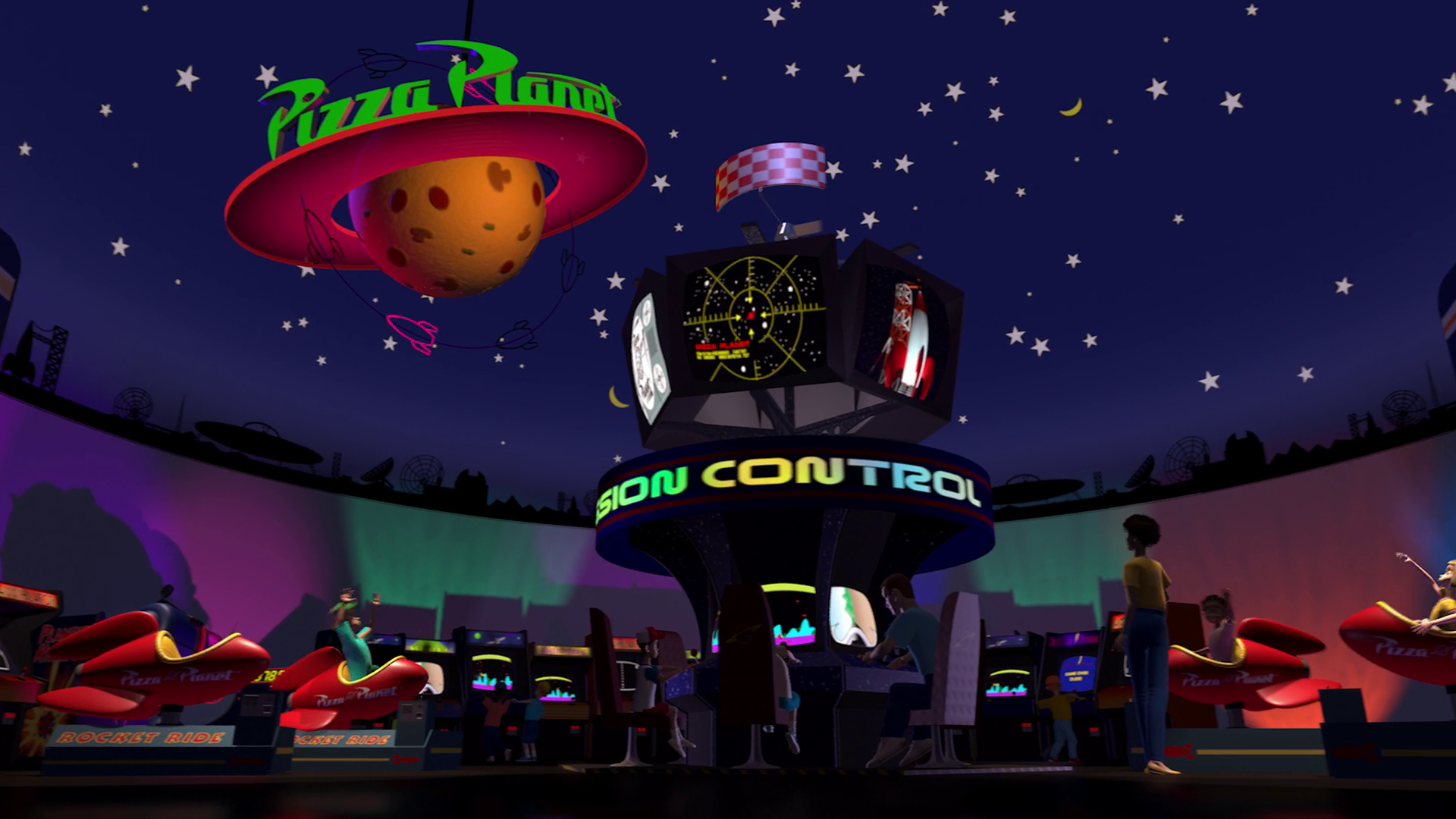 Woman on Pizza Planet P.A. system | Pixar Wiki | Fandom powered by Wikia