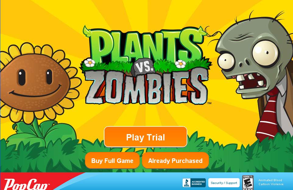 Zombie Vs Plants Download Full Version Free