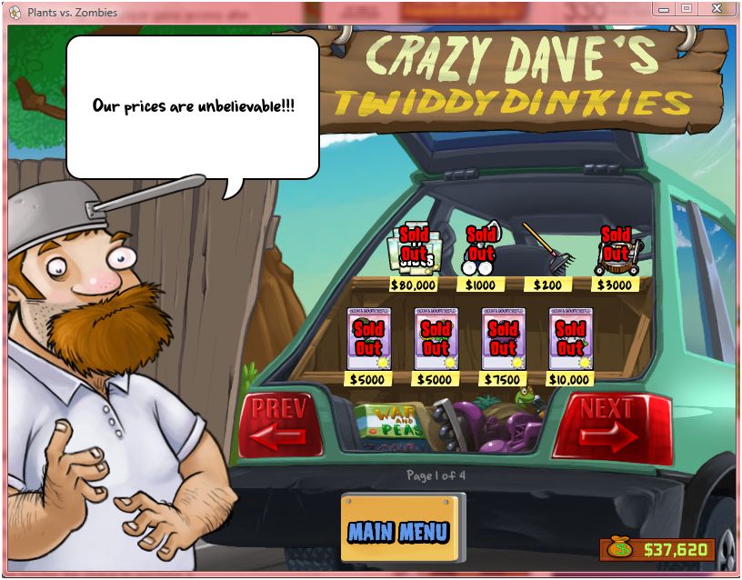 Crazy Dave's Twiddydinkies | Plants vs. Zombies Wiki | Fandom powered ...
