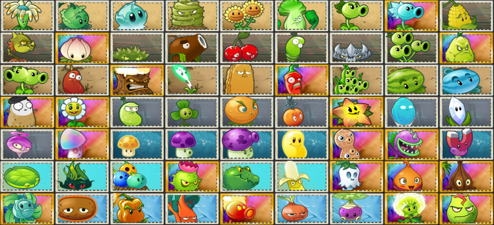 Image - Gallery of plants' unused seed packets.png | Plants vs. Zombies