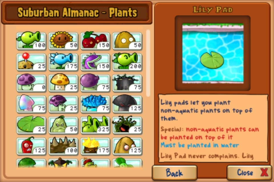 Lily Pad/Gallery | Plants vs. Zombies Wiki | FANDOM powered by Wikia