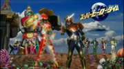 KyoryugerGaim Superhero Time Fall 2013