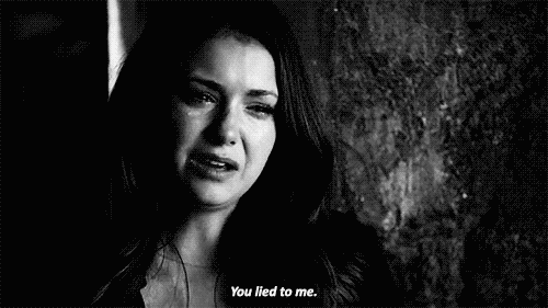Image result for you lied to me gif