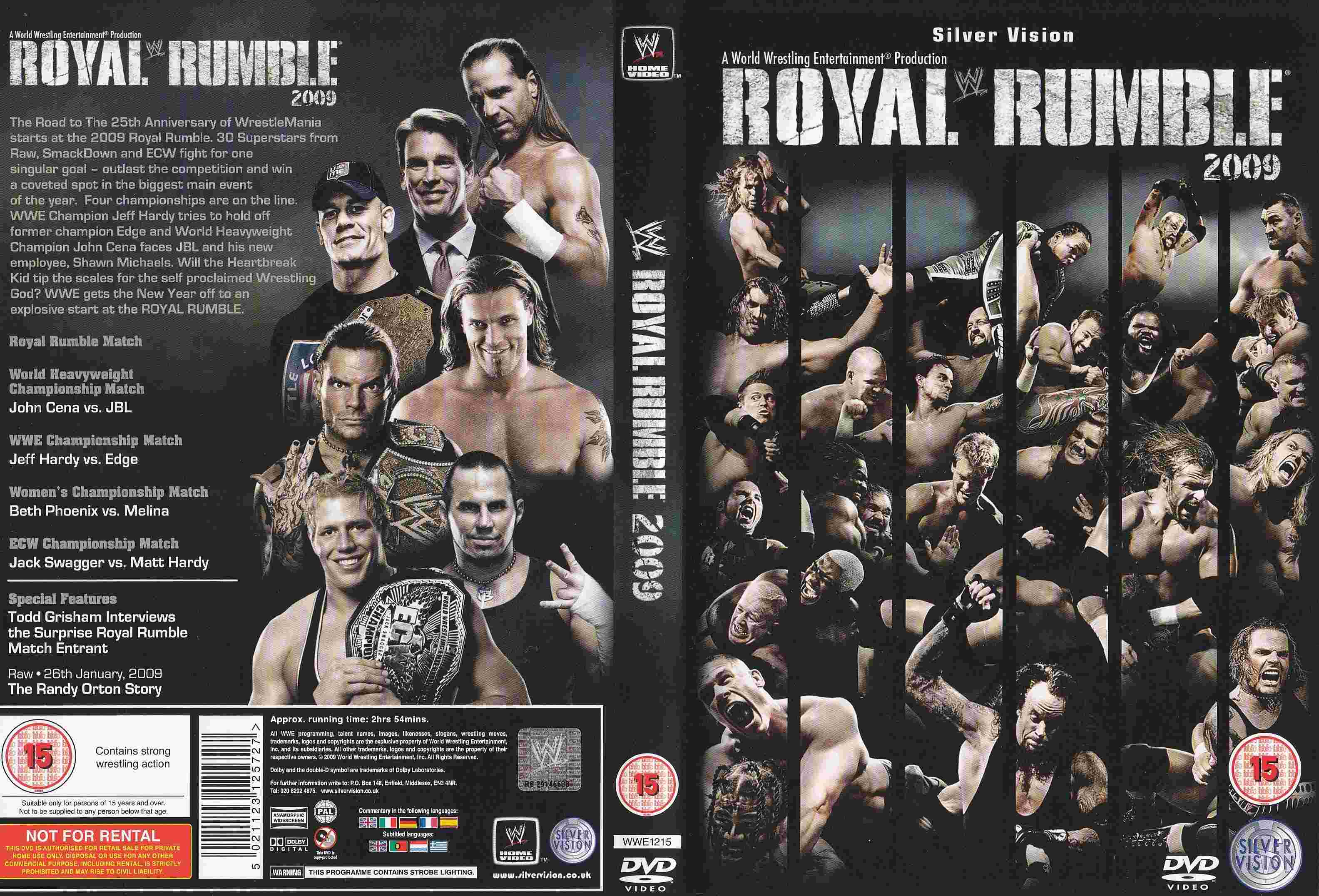 Image result for royal rumble 2009