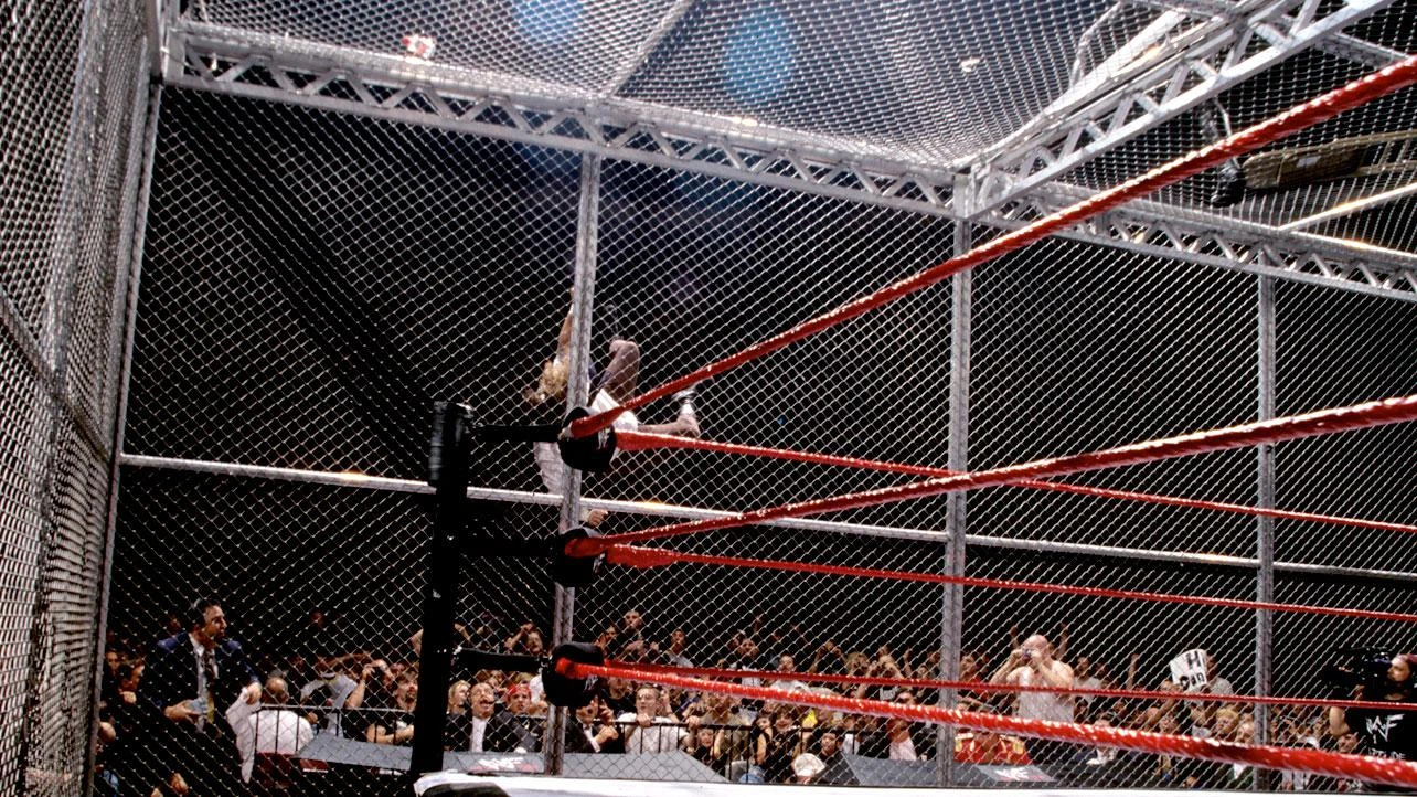 Wwe Cage Match Undertaker Vs Mankind