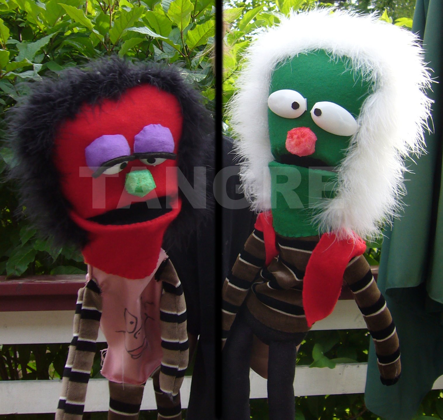 rod hand puppet