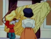 Yotaro grabs bed - Step Outside!