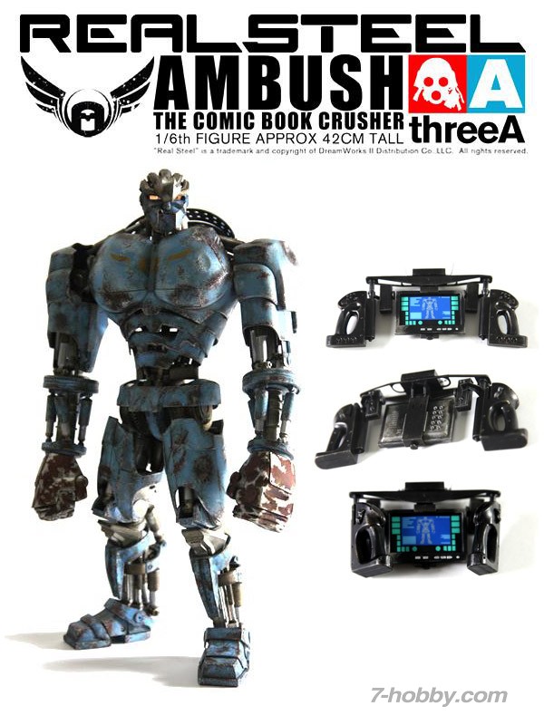 reel steel action figures