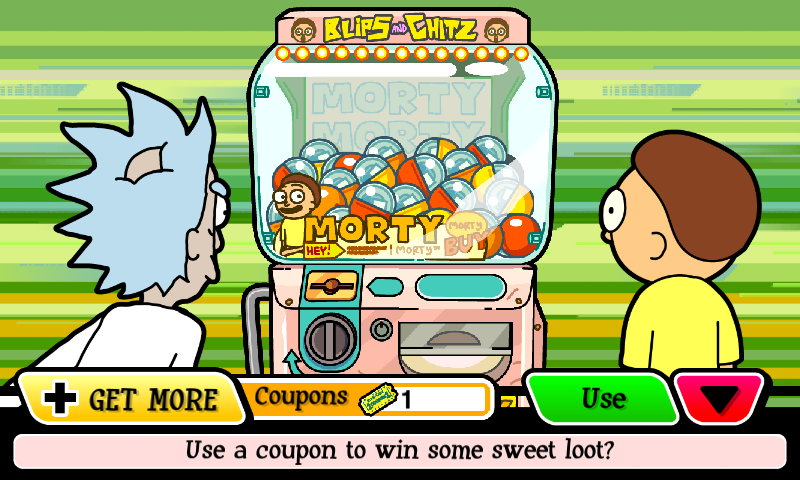 Coupons pocket mortys