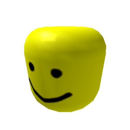 roblox bighead head hat oof bigger classic mesh wikia 2048 happy meme