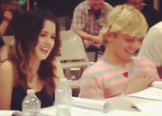 Raura at table read