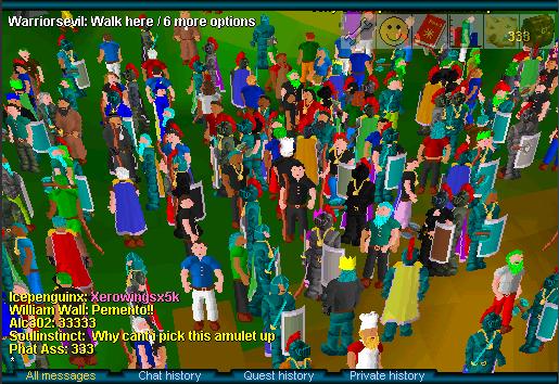 Evolution of Runescape, 1998 - 2022