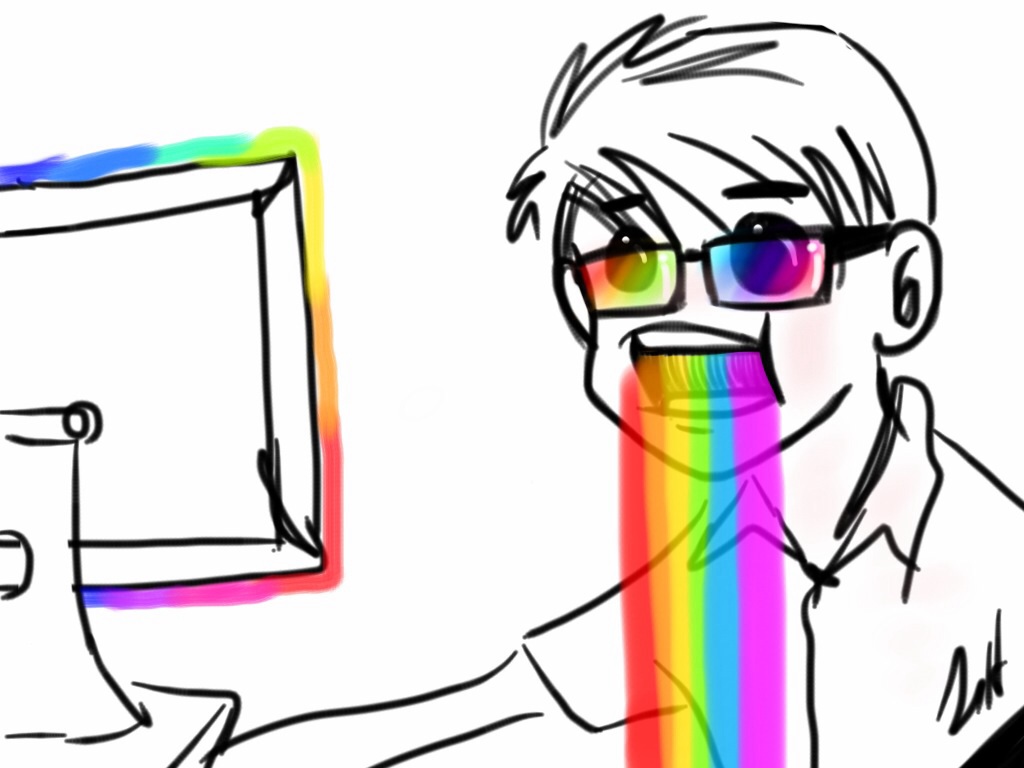 rainbow vomit - related image & keywords suggestions