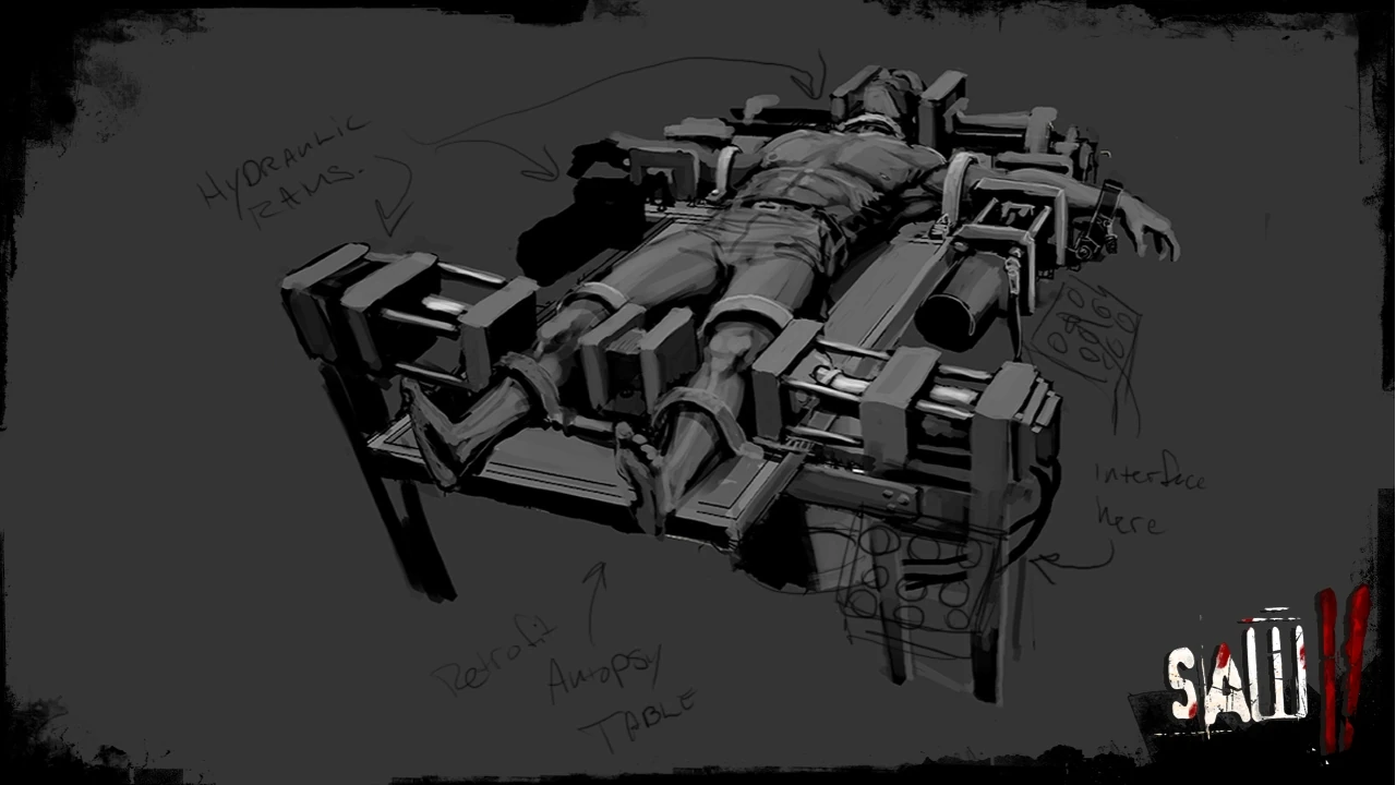 Image Saw II game concept art2.jpg Saw Wiki FANDOM powered by Wikia