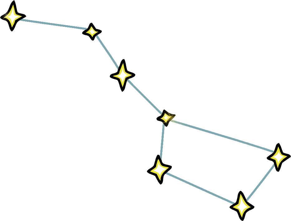 big dipper constellation clip art - photo #23