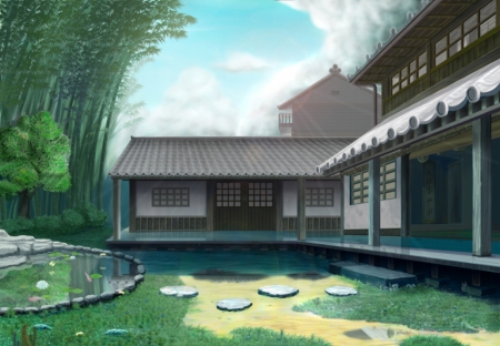 Kurova kuca Modern-japanese-house-animejapanese-house---other-anime-background-wallpapers-on-desktop-1tdamsqx