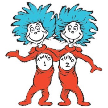 Image result for thing 1 and thing 2