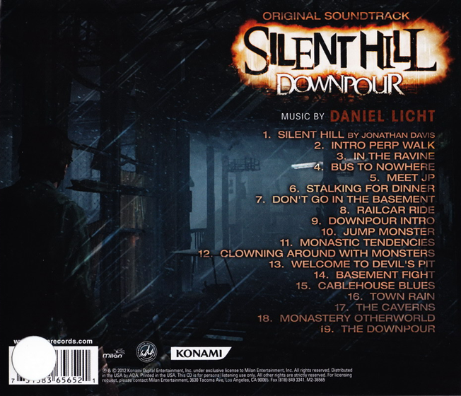 Silent Hill Downpour Soundtrack Free Download