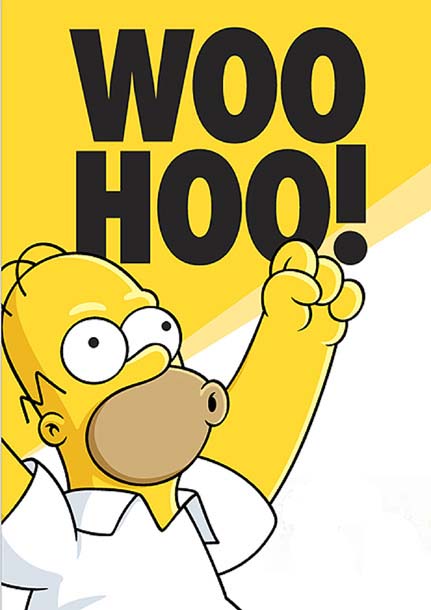 Homer Simpson Woo-Hoo