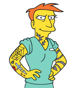 tattoo annie simpsons wiki fandom powered by wikia tattoo annie simpsons wiki fandom powered by wikia