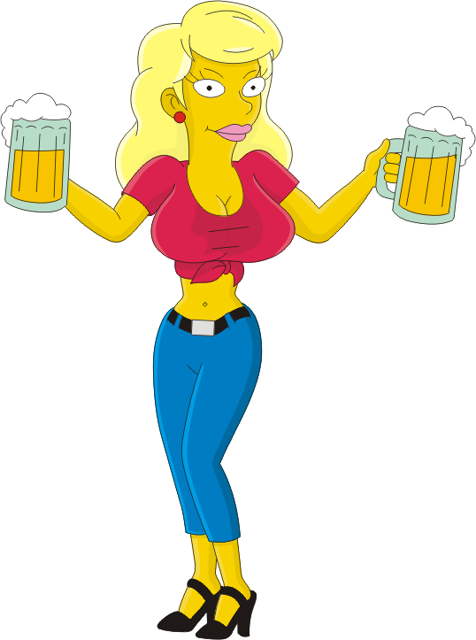 You mean that chick from simpsons? 