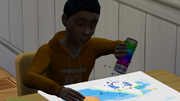 The Sims 4 child