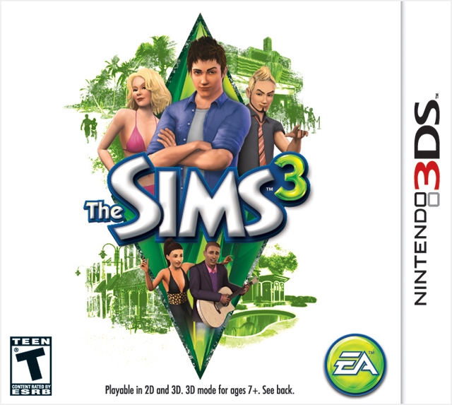 The Sims 3 Nintendo 3DS. Play with life