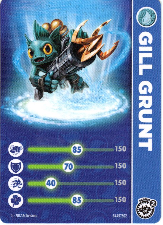 series 3 gill grunt