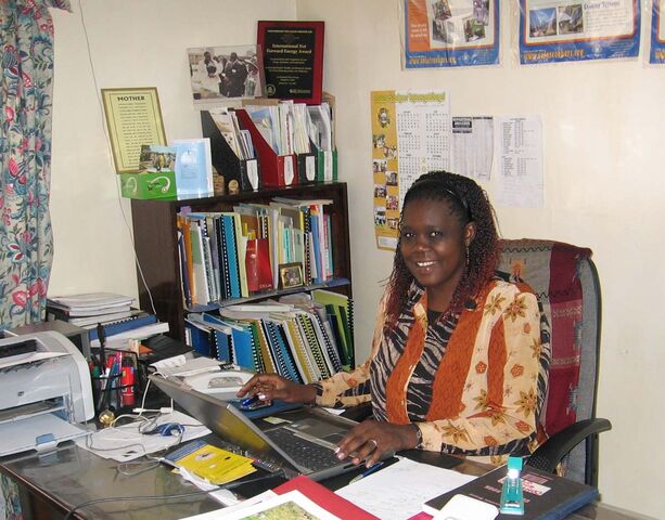 File:Margaret Owino in office March 2008.jpg
