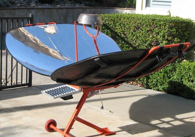 File:Climate Healers parabolic cooker with PV panel.jpg