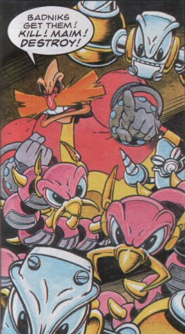 Badnik (Sonic The Comic) | Sonic News Network | Fandom Powered By Wikia