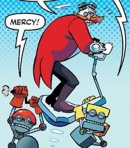 Egg Mobile disassembled